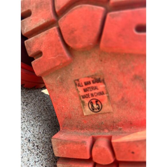 Soda Shoes Women Size 8.5 Plum Burgundy Chelsea Faux Leather Mid Calf Boots - Picture 6 of 7